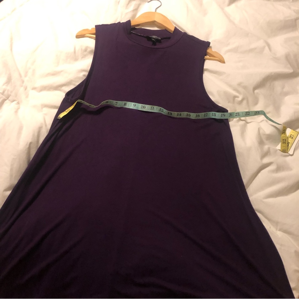 The Limited. Purple sleeveless XL top